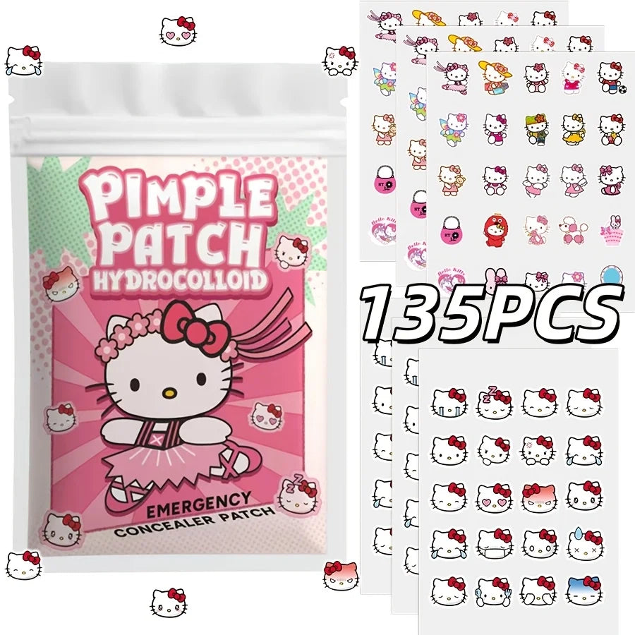 Hello Kitty pimple patch set