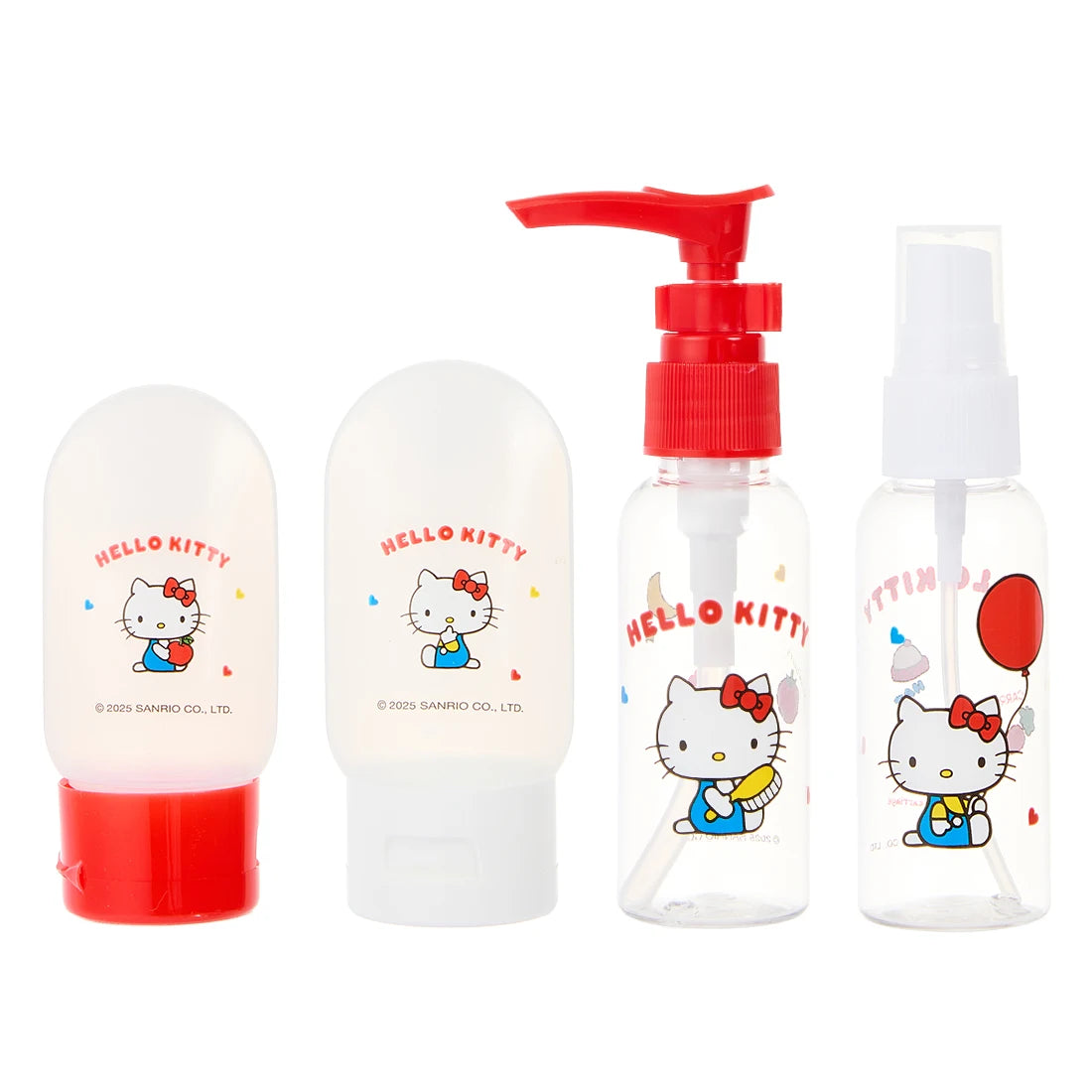 Hello Kitty Portable Refillable Toiletry Kit