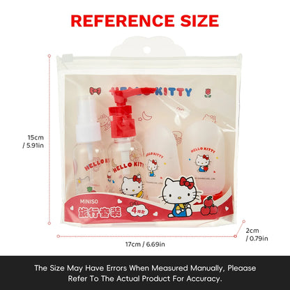 Hello Kitty Portable Refillable Toiletry Kit