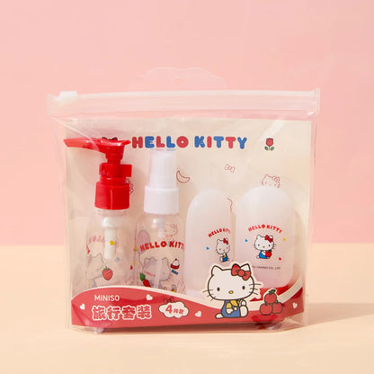 Hello Kitty Portable Refillable Toiletry Kit