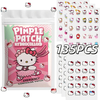 Hello Kitty pimple patch set