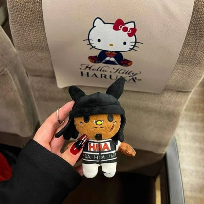 Rockstar Rapper Plush Keychain