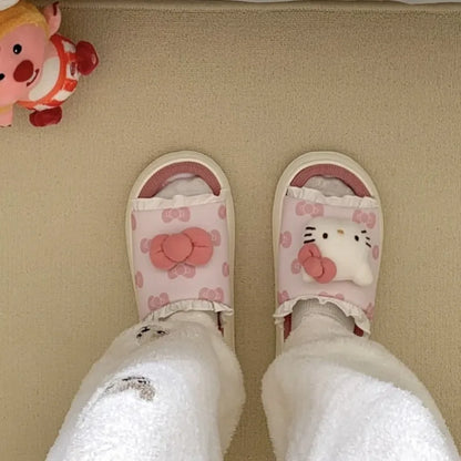 Hello Kitty Shell Slippers