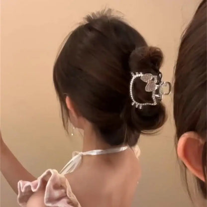 Hello Kitty Glitter Hair Clip