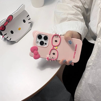 Hello Kitty Glasses Phone Case