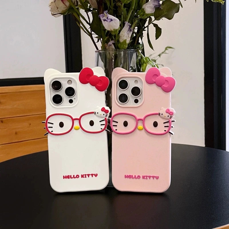 Hello Kitty Glasses Phone Case