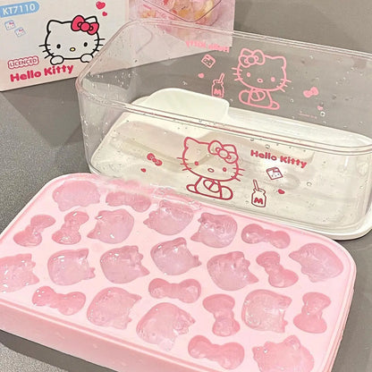Hello Kitty Ice Cube Tray & Storage Box