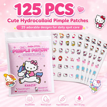 Waterproof hello kitty pimple patch