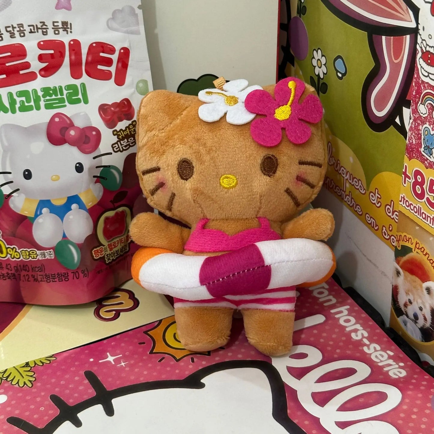 Hello Kitty Plush Keychain