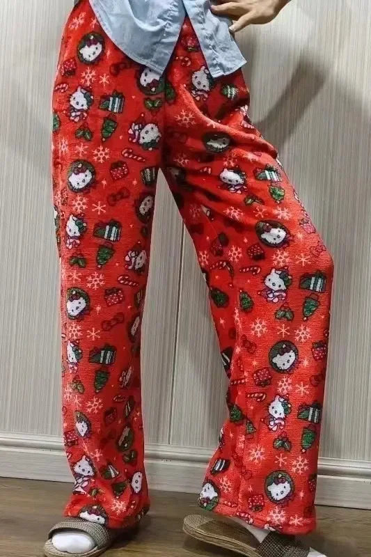 Hello Kitty Autumn Fleece Pyjama Pants