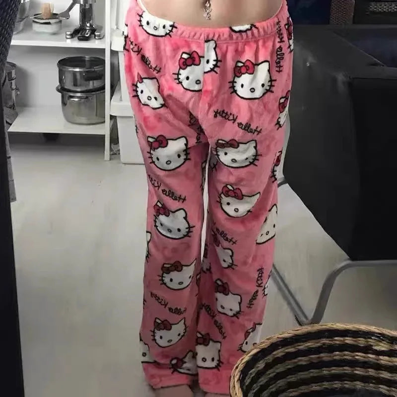 Hello Kitty Autumn Fleece Pyjama Pants
