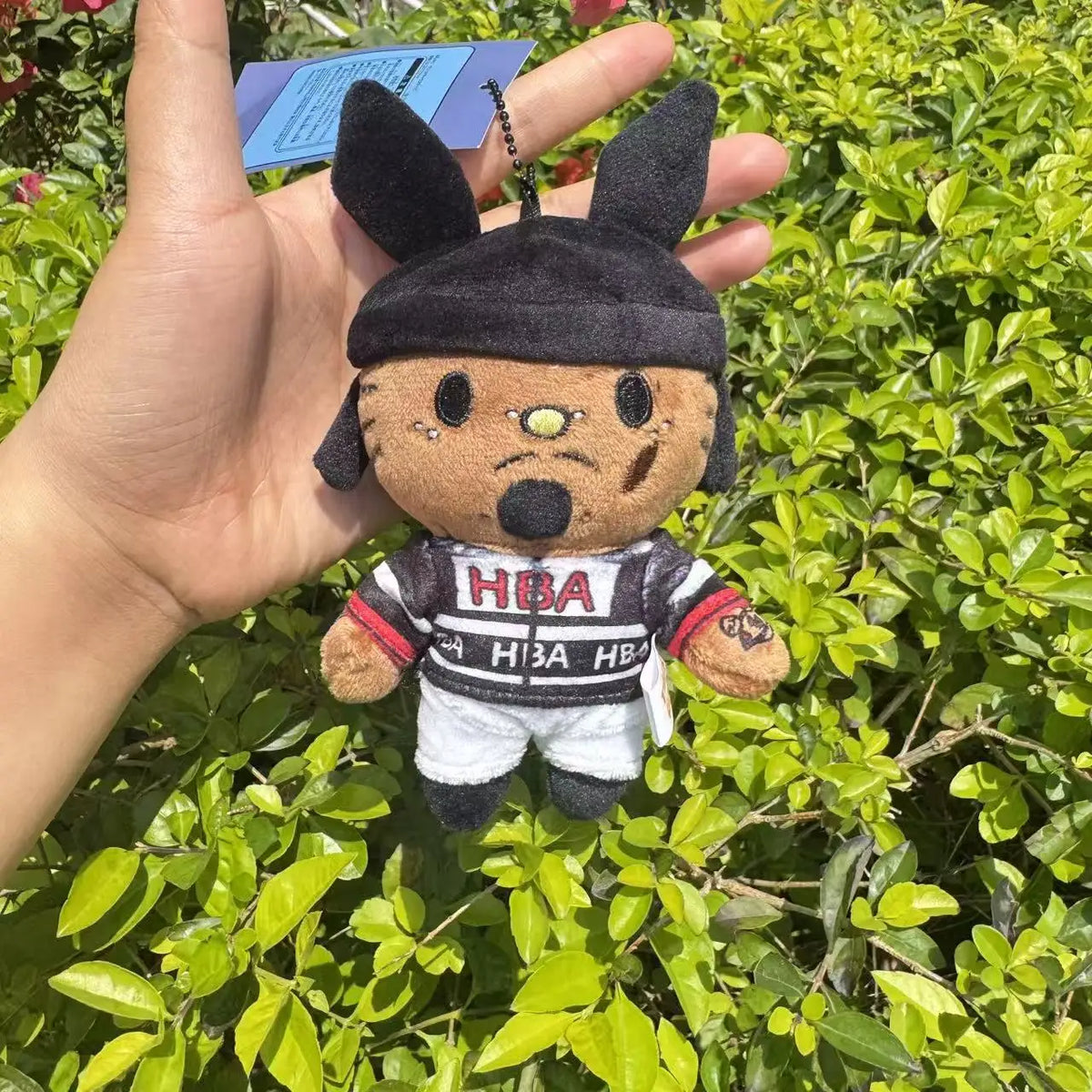 Rockstar Rapper Plush Keychain