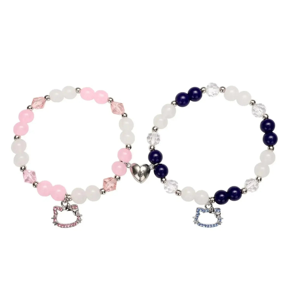 Spider & Kitty Magnetic Couple Bracelets