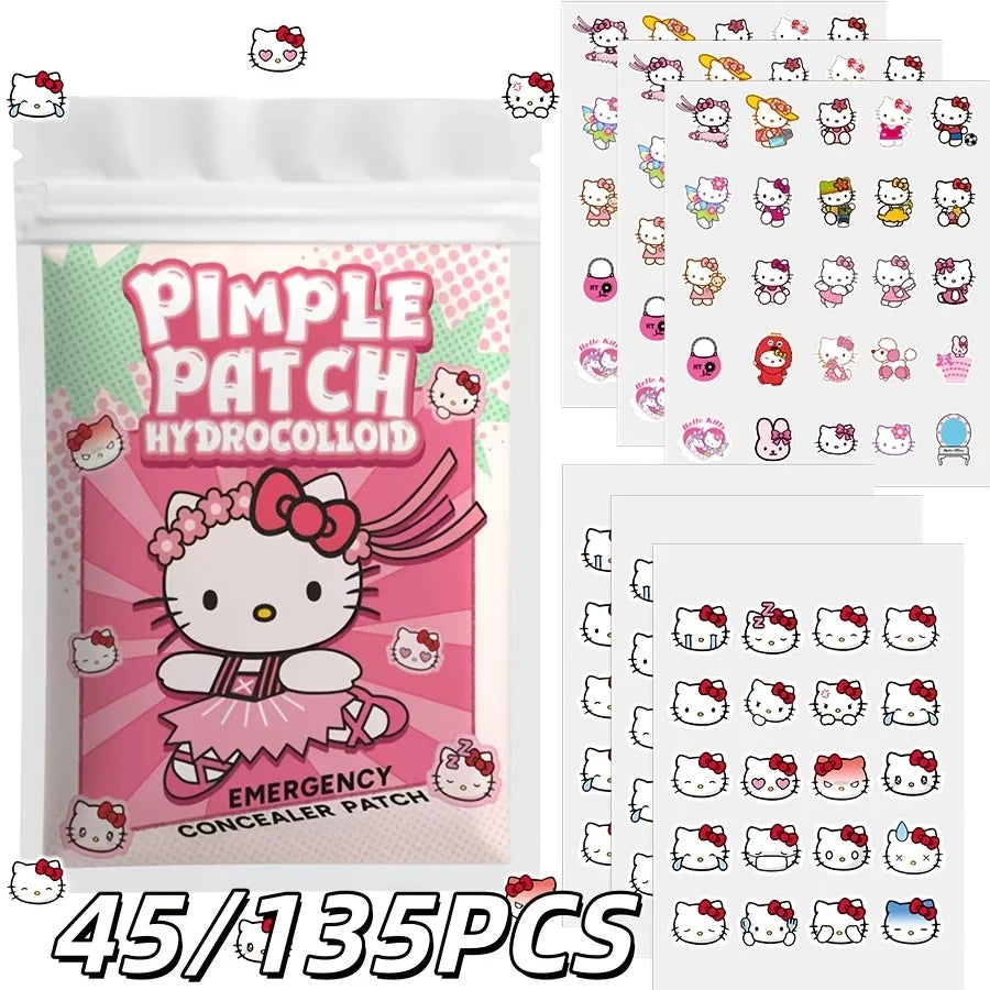Hello Kitty pimple patch set