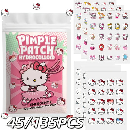 Hello Kitty pimple patch set