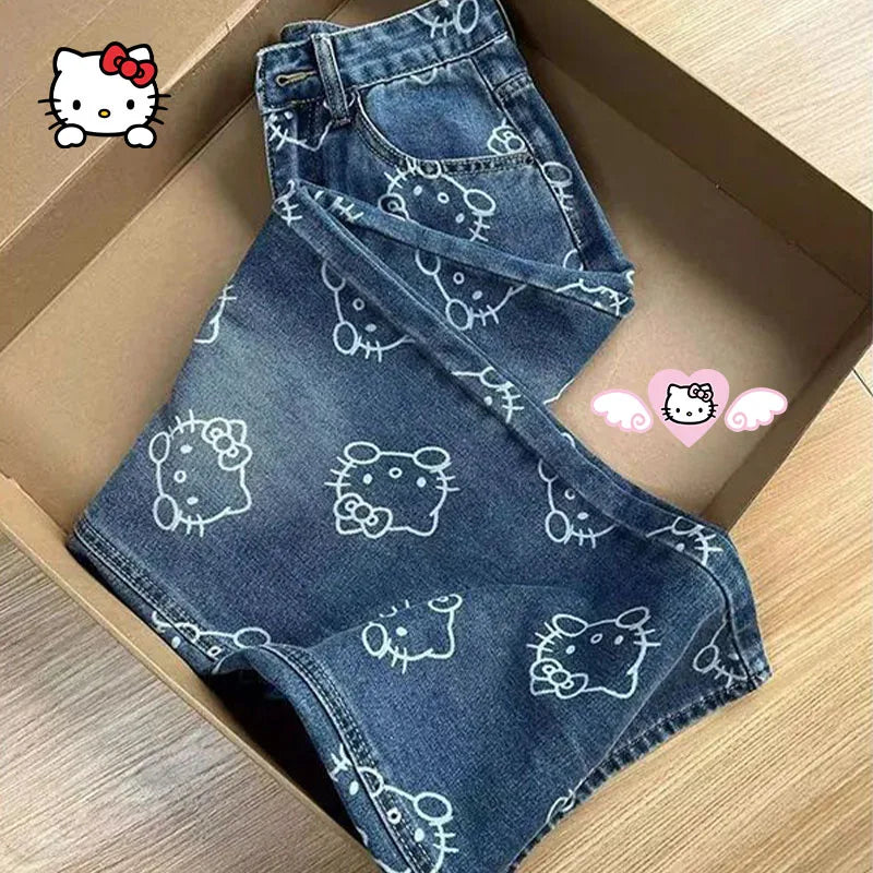 Hello Kitty Monogram Denim