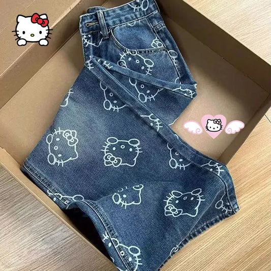 Hello Kitty Monogram Denim