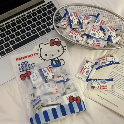 Mini hello kitty towels