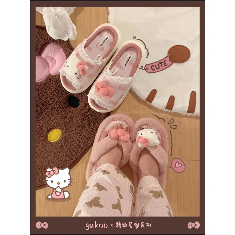 Hello Kitty Shell Slippers