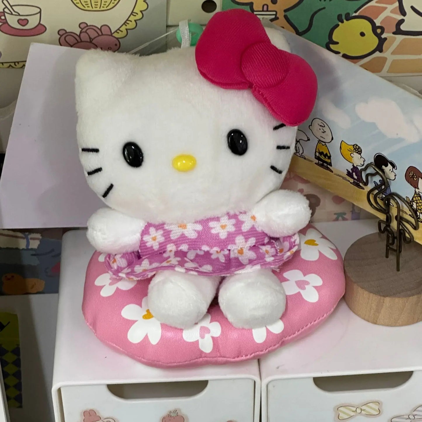 Hello Kitty Plush Keychain