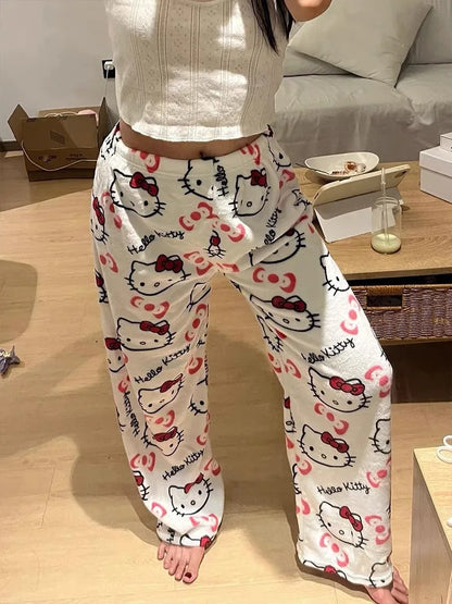 Hello Kitty Autumn Fleece Pyjama Pants