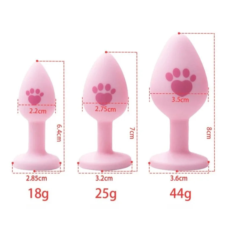 Cat Paw Tail Plug