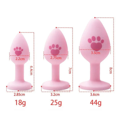 Cat Paw Tail Plug
