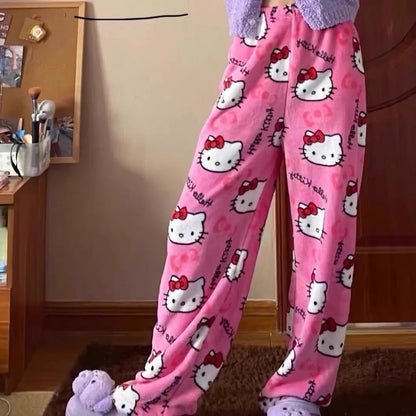 Hello Kitty Autumn Fleece Pyjama Pants