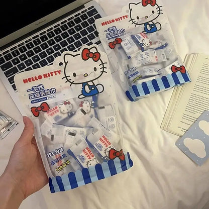 Mini hello kitty towels