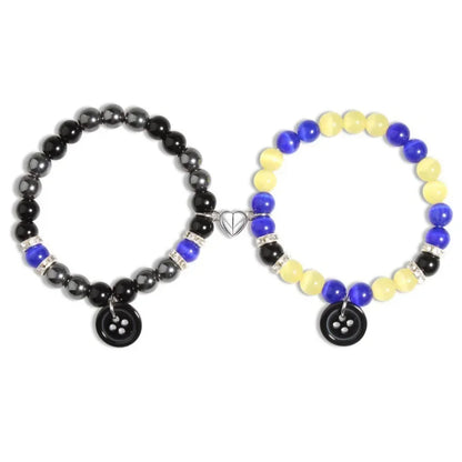 Spider & Kitty Magnetic Couple Bracelets