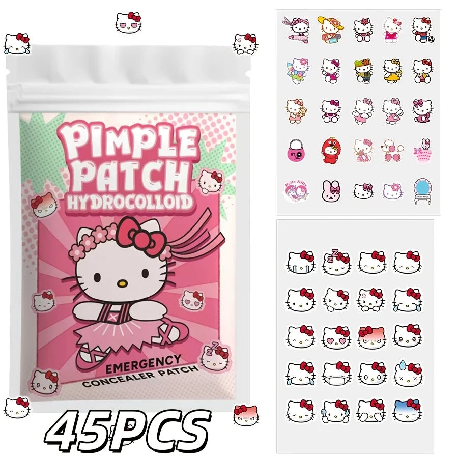 Hello Kitty pimple patch set