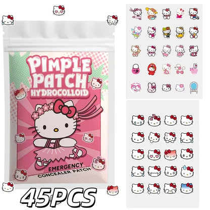 Hello Kitty pimple patch set