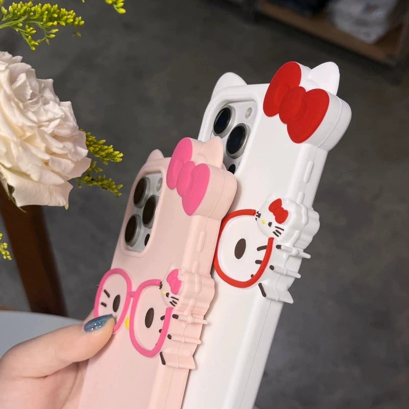 Hello Kitty Glasses Phone Case