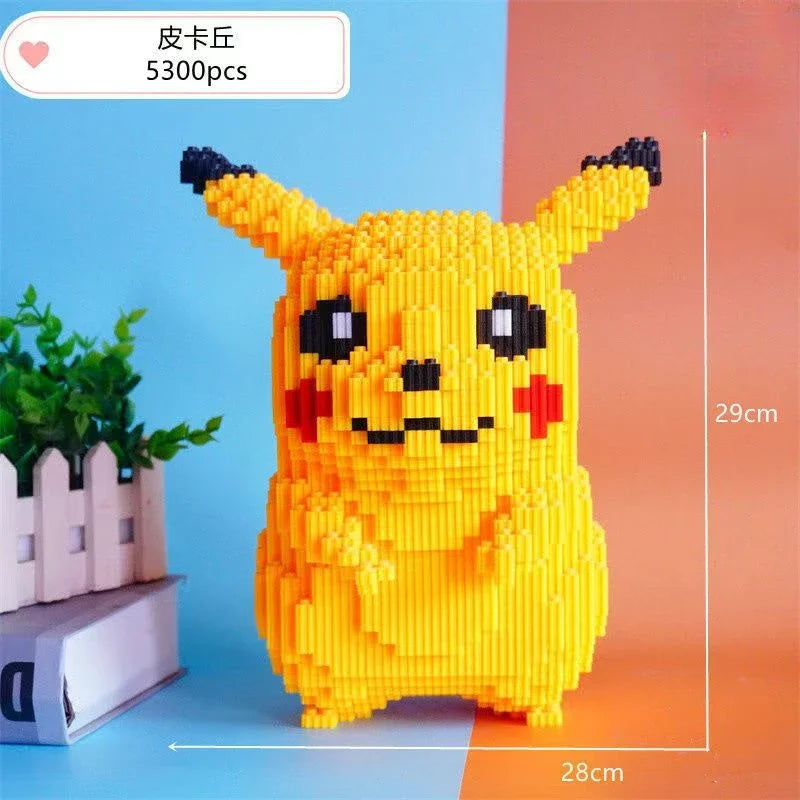 Hello Kitty Three-dimensional Small Particle Assembled Building Blocks for Children's Puzzle Gift Decompression Toy