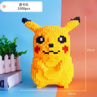 Hello Kitty Three-dimensional Small Particle Assembled Building Blocks for Children's Puzzle Gift Decompression Toy