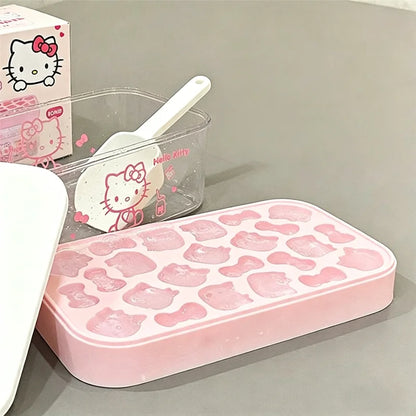 Hello Kitty Ice Cube Tray & Storage Box