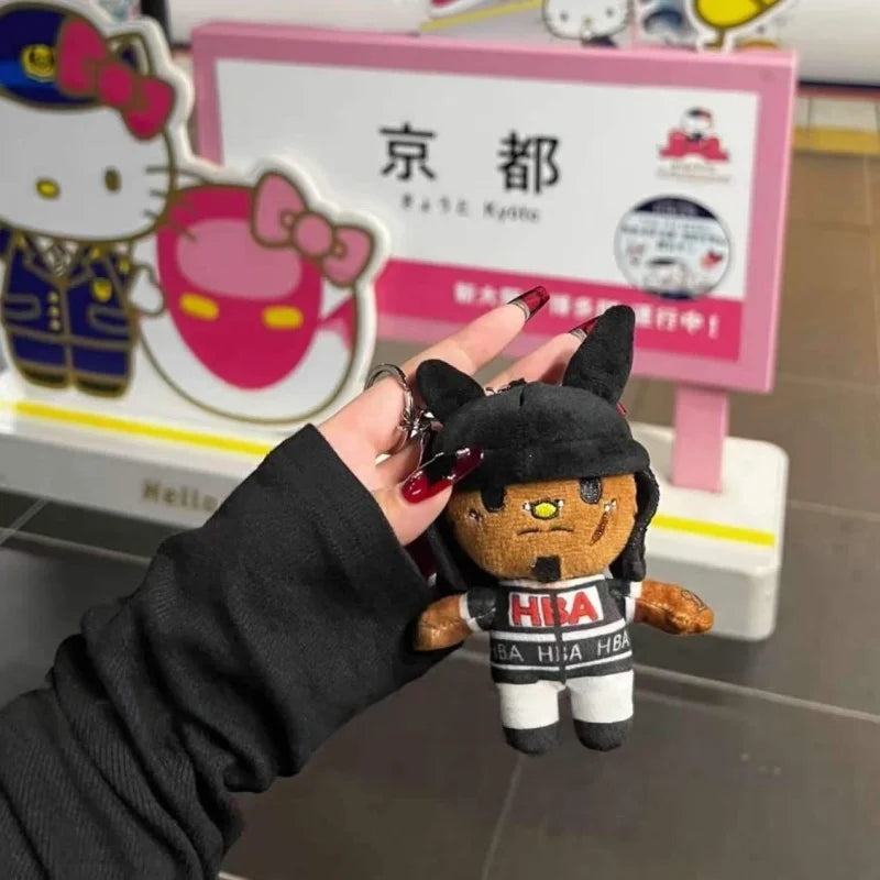 Rockstar Rapper Plush Keychain