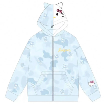 Hello Kitty Camo Zip up