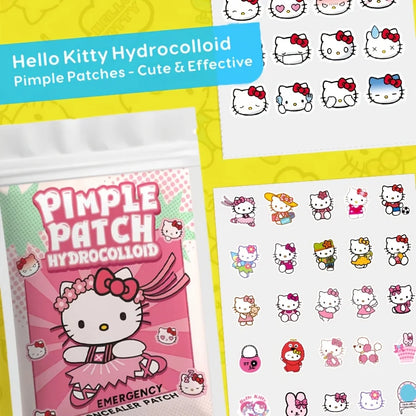 Hello Kitty pimple patch set
