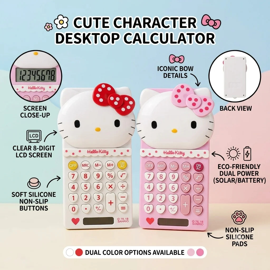 Hello Kitty Office Calculator